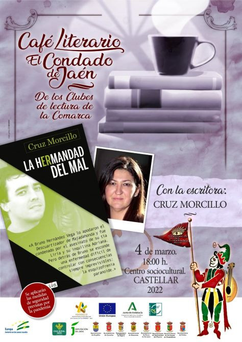 Cartel Café Literario Cruz Morcillo