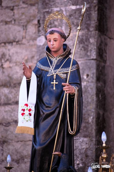 imagen de San Benito, patrón de Castellar